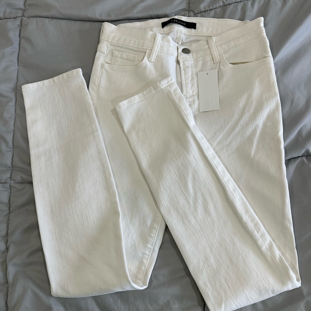 J Brand white jeans